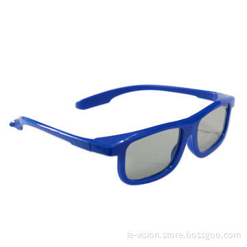 Circular Passive Polarized 3D Cinema Glasses for Adult